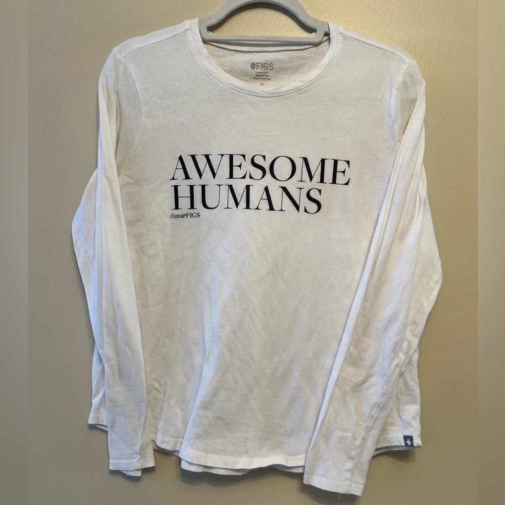 Figs Awesome Human T-shirt